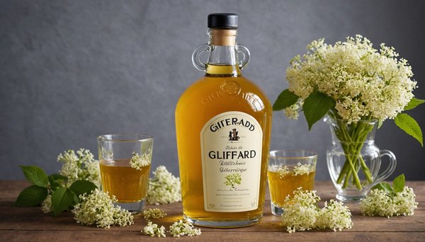 Savourez le goût unique du sirop de fleur de sureau giffard
